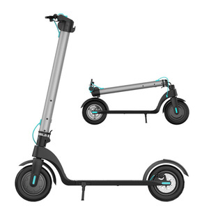Mini Smart <strong>Skooter</strong> Electric Silver and Black 2 Wheel 350 W 5 Ah Long Range Electric Scooters - Product Image 1