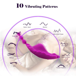Jouets sexuels, vibrateur léger pour femmes, portable, 10 modes, télécommande, 31g, super silencieux, étanche, chargement USB, <span class=keywords><strong>Vibro</strong></span> - Product Image 6