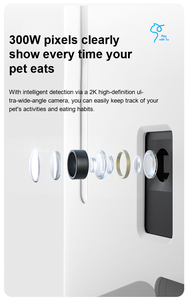 Comedero y Bebedero Automático 2 en 1 para Perros y Gatos con Control por Aplicación, Cámara 2K, Wifi de Doble Banda, Grabación de Voz de 10s, Dispositivo Inteligente para Alimentar Mascotas - Product Image 6