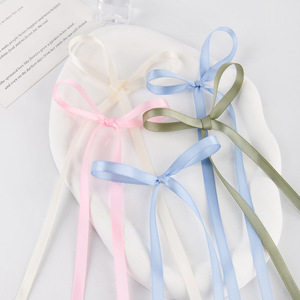 Nine-Colored Ribbon Satin Ribbon 6Mm Double-Sided For Flower Decoration DIY Crafts - Product Image 4