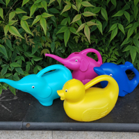 DMT Nouveau pulvérisateur à pression manuel en plastique PP de 1,5 L, motif éléphant de dessin animé, couleur personnalisable, facile à utiliser, pour jardin