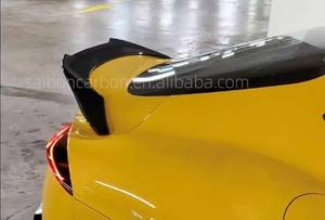Aileron arrière en fibre de carbone de style V personnalisé pour <span class=keywords><strong>Toyota</strong></span> GR <span class=keywords><strong>Supra</strong></span> <span class=keywords><strong>MK5</strong></span> A90 A91 2021, spoiler de coffre - Product Image 6