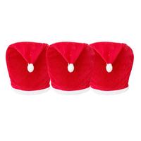 Nouvelles fournitures de Noël 2025 : Housse de chaise carrée en velours or et rouge, style européen, écologique, douce, 50*65cm, vente en gros usine