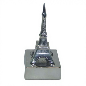 Torre Eiffel Plata Acabado Admirable Calidad superior Modelo de gran tamaño Turista Lugar más visitado Aluminio Mundo Gran Torre Eiffel - Product Image 1