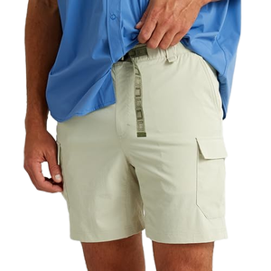 Shorts sportifs pour hommes en toile tissée écologique avec impression numérique A 2484 - Product Image 1