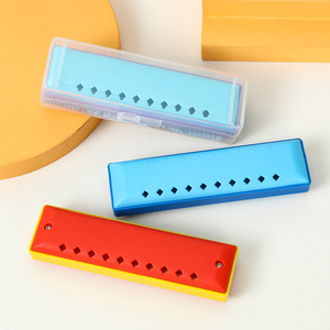 เฟยฟานฮาร์โมนิก้าพลาสติก 10 รูสำหรับเด็กเริ่มต้นเรียนรู้เครื่องดนตรีของเล่นเพื่อการศึกษาอายุ 4-6 ปี - Product Image 3