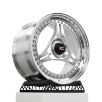 Jantes KE Deep Dish Billet Polies 2 Pièces Personnalisées 5x114.3 5x130 5x120 18 19 20 21 22 pour Mercedes-Benz W126 W140 W221 C8