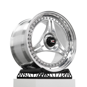 Jantes KE Deep Dish Billet Polies 2 Pièces Personnalisées 5x114.3 5x130 5x120 18 19 20 21 22 pour <span class=keywords><strong>Mercedes</strong></span>-Benz W126 W140 W221 C8 - Product Image 3