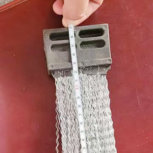 Brosses galvanisées de balayeuse de rue de bloc de fil d'acier - Product Image 2