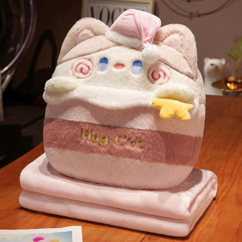 Chat câlin rose 2-en-1 0.48