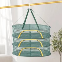 Nouvelle hamac de séchage en polyester à fermeture éclair, anti-moustiques, robuste et résistante aux charges lourdes, pour pulls et articles délicats à la maison