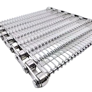 Hoogwaardige voedselveilige metalen gaasbandtransportbandmachine met meerdere soorten gaasbanden beschikbaar voor de voedingsindustrie - Product Image 2
