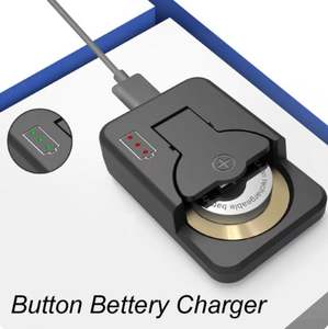 <span class=keywords><strong>Chargeur</strong></span> TYPE-C USB pour bouton Bettery Rechargeable 3.6V Lithium <span class=keywords><strong>LIR2032</strong></span> LIR2450 LIR/2430/2025/1632/1620/1220/1025 - Product Image 2