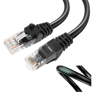 Câble Ethernet Cat5E UTP en gros 24/26AWG 100 Mbps, câble réseau LAN avec gaine PVC, cordon de raccordement RJ45 CE RoHS FCC pour la maison et le bureau - Product Image 3