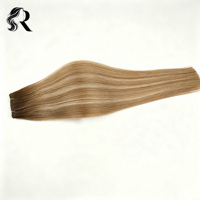 Cheveux vierges chinois de qualité supérieure, coupés et alignés, lisses et soyeux, double trame, tissés à la main, couleurs variées, vente en gros directe d'usine