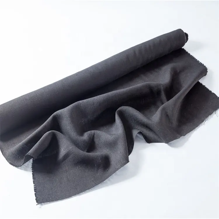 Черная джутовая ткань окрашенная Мешковина Природа Джут украшения для дома сумка или украшения для дома