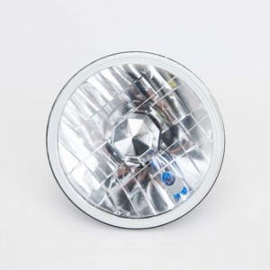 Faro Redondo de 5.75 Pulgadas con Rejilla Plateada de Cristal, Faros de Conversión H4, Compatibles con Miles de Autos Clásicos Antiguos - Product Image 5