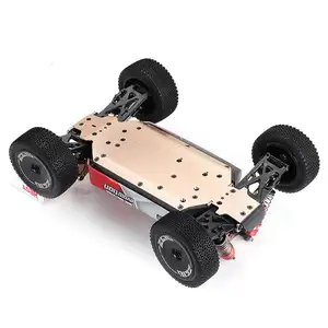 Wltoys 144001 1/14 2.4G 4WD Hoge Snelheid Buggy Racing Rc Auto Voertuig Modellen 60 Km/h Metalen Chassis