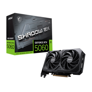 การ์ดจอเกมมิ่ง GeForce RTX5060 8G SHADOW 2X ใหม่ พร้อมหน่วยความจำ 128 บิต สำหรับพีซี การ์ดแสดงผลสำหรับเล่นเกม GeForce RTX5060 8G ใหม่ - Product Image 1