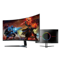 Moniteur de jeu PC incurvé DQHD 49 pouces d'origine résolution 5120*1440 108PPI et 60Hz pour une utilisation sur ordinateur de bureau