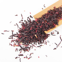 En gros Naturel Séché Roselle Hibiscus Fleur Thé Roselle Bandes Hibiscus Sabdariffa pour Tisane Savon Bougie Décoration