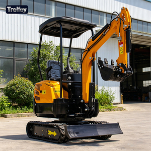 <span class=keywords><strong>Mini</strong></span>-excavatrice sur chenilles, <span class=keywords><strong>mini</strong></span>-excavatrice compacte de 1 tonne à vendre, pour le <span class=keywords><strong>d</strong></span>échaumage des sols de serres et la préparation des bacs de légumes - Product Image 1