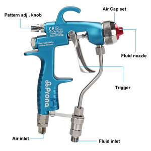 Pistolet pulvérisateur assisté par air R-2200AC <span class=keywords><strong>Prona</strong></span> - Product Image 5