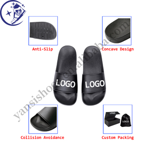 Tùy chỉnh người đàn ông của dép với thương hiệu cá nhân thấp moq Slide cho cặp vợ chồng ngoài trời bãi biển Flip Flops 3D dập nổi dép cho Câu lạc bộ - Product Image 4