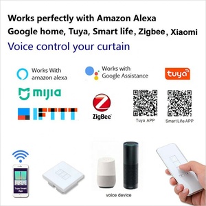 <span class=keywords><strong>Rideau</strong></span> à <span class=keywords><strong>moteur</strong></span> somfi vertical de panneau, avec rail motorisé pour fenêtre électrique de maison - Product Image 6