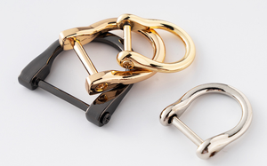 Hebillas en Forma de <span class=keywords><strong>U</strong></span> de Aleación de Zinc con Anillas en D y Grillete de Tornillo para Llavero de Coche, Correa de Bolso - Product Image 5