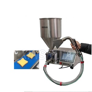 <span class=keywords><strong>Prix</strong></span> limité de machine de remplissage de décoration de gâteau de sandwich à injection de <span class=keywords><strong>chocolat</strong></span> de confiture crémeuse de budget - Product Image 1