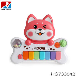 ของเล่นเปียโนสัตว์<span class=keywords><strong>ไฟฟ้า</strong></span>ขนาดเล็กสำหรับ<span class=keywords><strong>เด็ก</strong></span> พร้อมไฟ ของเล่นเครื่องดนตรีการ์ตูนสำหรับการศึกษาดนตรี ทำจากพลาสติก - Product Image 5