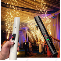 Pistolet lanceur de feux d'artifice froids portatif pour mariage, événements spéciaux, entrée des couples, DJ - Système de tir de scintillations pour scène