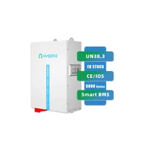 Fabricación 25,6 V 6000 tiempos de ciclo 2.5KWH 5kwh batería de iones de litio Paquete de batería Solar para el hogar de África almacenamiento de energía