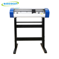 24 Zoll Automatischer Konturenschneideplotter mit Optischem Sensor Automatisches Ausrichtungssystem für Vinyl-Aufkleber-Etikettenschneiden