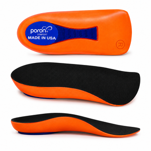 Plantillas con Soporte para el Talón para Fascitis Plantar, para Mujeres y Hombres, con Almohadillas PORON para el <span class=keywords><strong>Dolor</strong></span> <span class=keywords><strong>de</strong></span> Talón, Espolones, Pies Planos y Tendinitis - Product Image 1