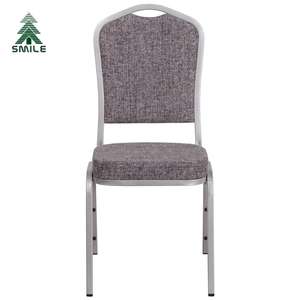 เก้าอี้เหล็กสำหรับจัดเลี้ยงแบบเรียงซ้อนได้ดีไซน์ใหม่สำหรับงานเลี้ยงงานแต่งงานดีไซน์ใหม่ - Product Image 1