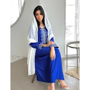Jalabiya-vestido islámico personalizado de lujo, estampado de Oriente Medio, arabia Saudita, kuwaitán, Gulf, Dubái, musulmán