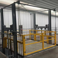 Plateforme élévatrice hydraulique verticale Konty 700 kg pour entrepôt, petit élévateur de marchandises, commande électrique à distance, certifiée ISO, personnalisable