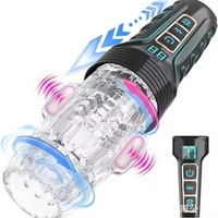 Coupe de masturbation intelligente réaliste en TPE 2025 avec vibration réaliste pour hommes, capsule de masturbation de haute qualité, vibrateur