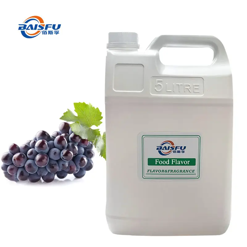 Additif alimentaire à saveur de raisin violet Prix de gros du fabricant pour le goût de saveur de raisin violet Arom échantillons gratuits