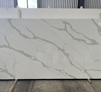 바닥 벽 장식용 대형 3500x2000mm 석영 석판