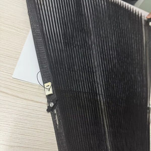 <span class=keywords><strong>Kit</strong></span> de <span class=keywords><strong>Mosquitera</strong></span> Plisada de Diseño Moderno con Hilo de Poliéster Negro de Alta Densidad, Pantalla de Malla Plisada con Cordón para Uso Doméstico - Product Image 2