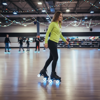 Patins à roulettes à deux rangées de haute qualité, nouveau style, pour adultes