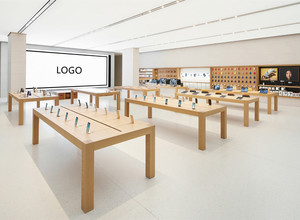 Cửa Hàng Điện Tử Thiết Kế Nội Thất Cửa Hàng Điện Thoại Phù Hợp Hiển Thị Đồ Nội Thất Điện Tử Hiển Thị Bảng Truy Cập - Product Image 4