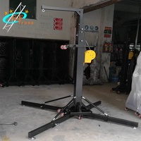 Altavoz de manivela resistente de 19 pies, armazón de elevación/Torre de elevación de matriz de línea/soporte de armazón