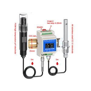 Sensor <span class=keywords><strong>de</strong></span> Calidad del Agua 5 en 1, pH, EC, TDS, Salinidad, <span class=keywords><strong>Temperatura</strong></span>, Sonda Multiparámetro, Sensor <span class=keywords><strong>de</strong></span> Agua RS485 Modbus - Product Image 4