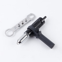 Kit de pistolet à rivets électrique professionnel VEROGO avec mandrins multiples, adaptateur de riveteuse sans fil pour perceuse