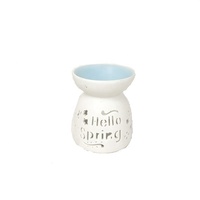 En gros arôme parfum bougie chauffe-plat en céramique brûleur à huile