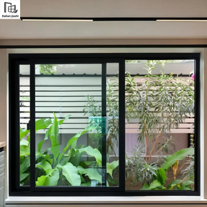 <span class=keywords><strong>Ventanas</strong></span> Corredizas Horizontales <span class=keywords><strong>Modernas</strong></span> <span class=keywords><strong>de</strong></span> Aleación <span class=keywords><strong>de</strong></span> <span class=keywords><strong>Aluminio</strong></span> Antirrobo para Viviendas Residenciales, Vidrio Doble Grande para Uso en Villas y Hoteles - Product Image 4